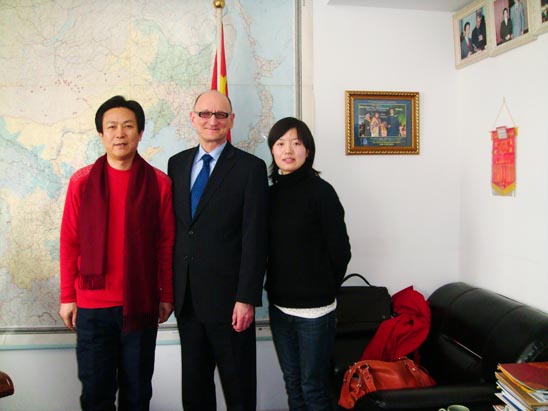 芬兰国家投促局与宝贝国际投资集团商谈项目合